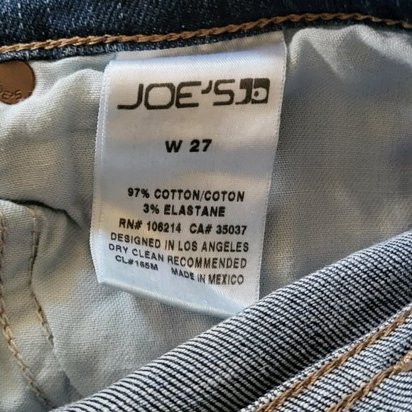 Joe's Jeans Sibyl Cuffed/Cropped Jean - size 27" - Picture 5 of 10